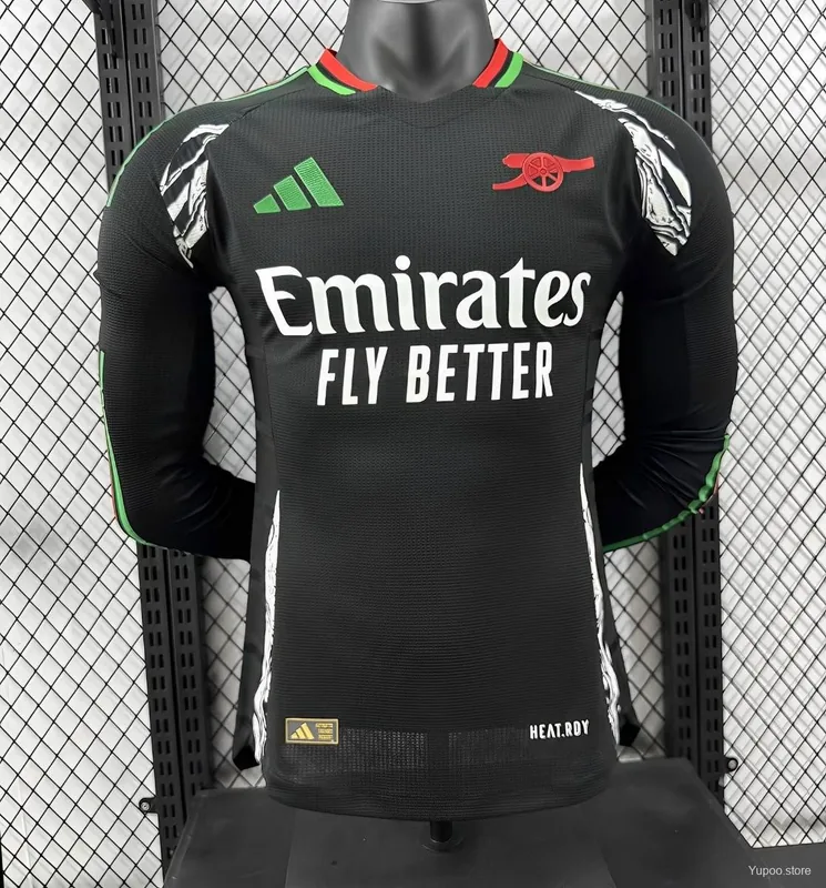 Camiseta Arsenal 2024/25 VISITANTE MANGA LARGA VERSION JUGADOR
